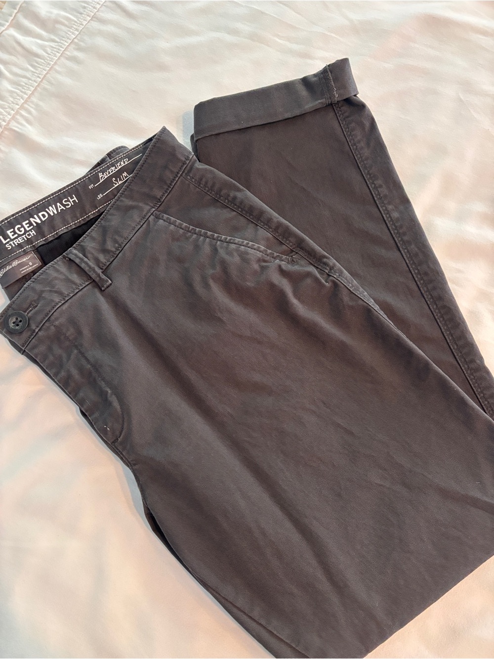 Eddie Bauer Women’s Chinos - Charcoal Gray